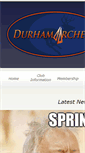 Mobile Screenshot of durhamarchers.com